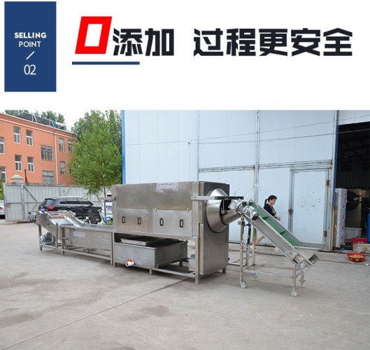 华邦机械接电即可使用核桃仁脱衣机 去涩味去皮机