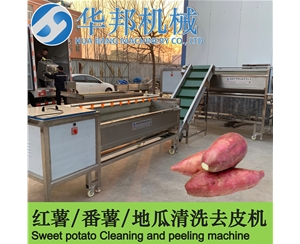 【华邦机械】红薯清洗机