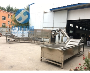 大型核桃仁去皮流水线 华邦核桃仁去皮机