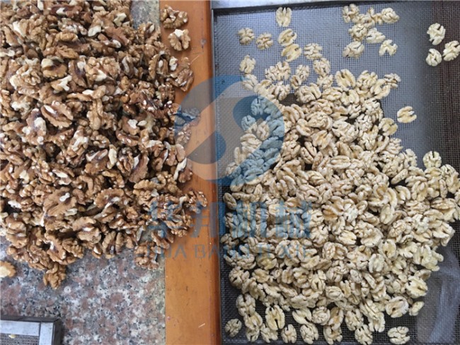 大型纯物理核桃仁去皮机 华邦机械浓郁去皮设备