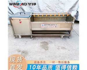 华邦生产胡萝卜清洗机 萝卜清洗设备型号齐全 十年品质